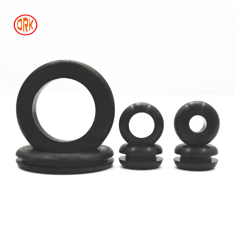 Bezpieczne obrony drutu Grommet Ring Neoprene CR Gumy Formowane Części Kompatybilne z pompami i zawory