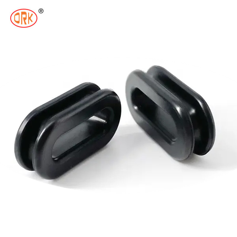 Bezpieczne obrony drutu Grommet Ring Neoprene CR Gumy Formowane Części Kompatybilne z pompami i zawory