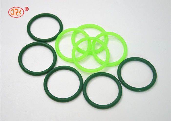 Fluorowe uszczelki gumowe O Ring Heat Resistant, Green O Rings For Aircraft Engine