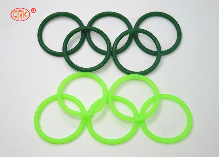 Fluorowe uszczelki gumowe O Ring Heat Resistant, Green O Rings For Aircraft Engine
