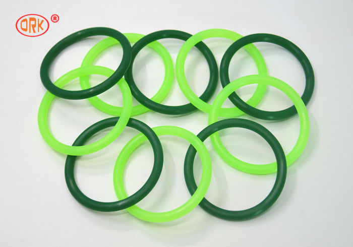 Fluorowe uszczelki gumowe O Ring Heat Resistant, Green O Rings For Aircraft Engine