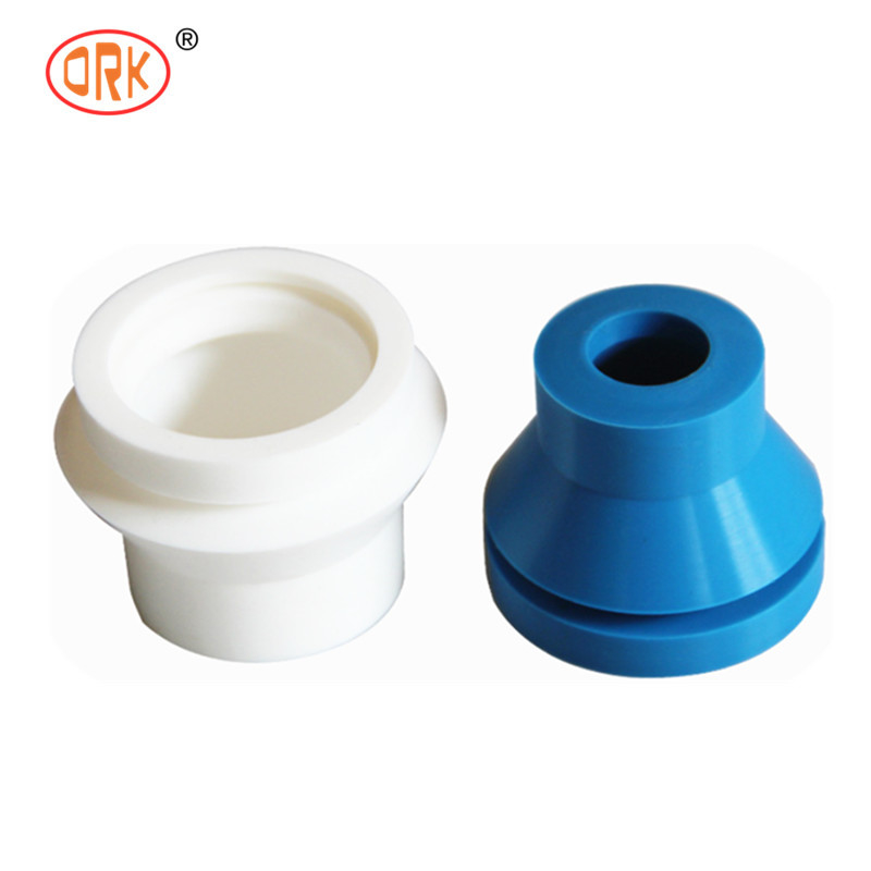 Doskonała odporność na odbicie Niebieski kolor Custom Mold Silicone Rubber Bushing