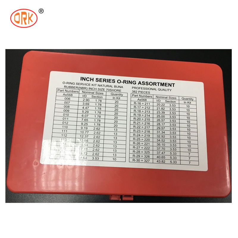 PG Standard Metryczny Mat 90 Durometer O Ring Kit Asortyment 397 Pieces Hydraulic O Ring Kits