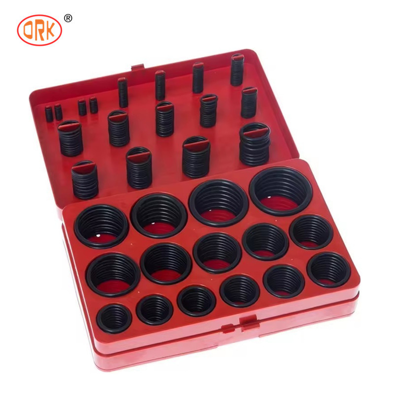 ORK Uniwersalny Standard SAE Standard 407PC Wysokiej Wytrzymałości Rurociąg Gumowy O Ring Kit