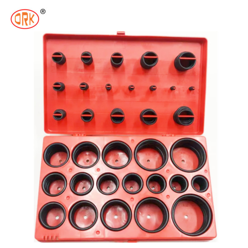ORK Uniwersalny Standard SAE Standard 407PC Wysokiej Wytrzymałości Rurociąg Gumowy O Ring Kit
